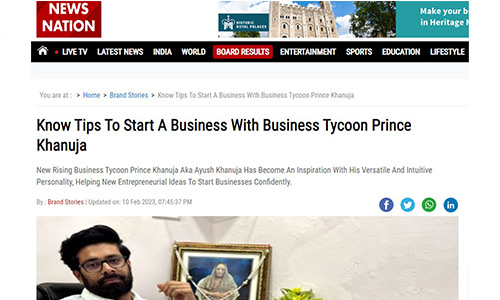 Prince Khanuja: News By News Nation